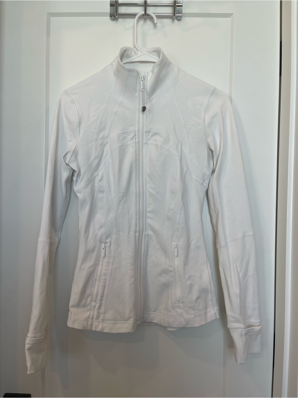 lululemon athletica White Full-Zip Performance Jacket